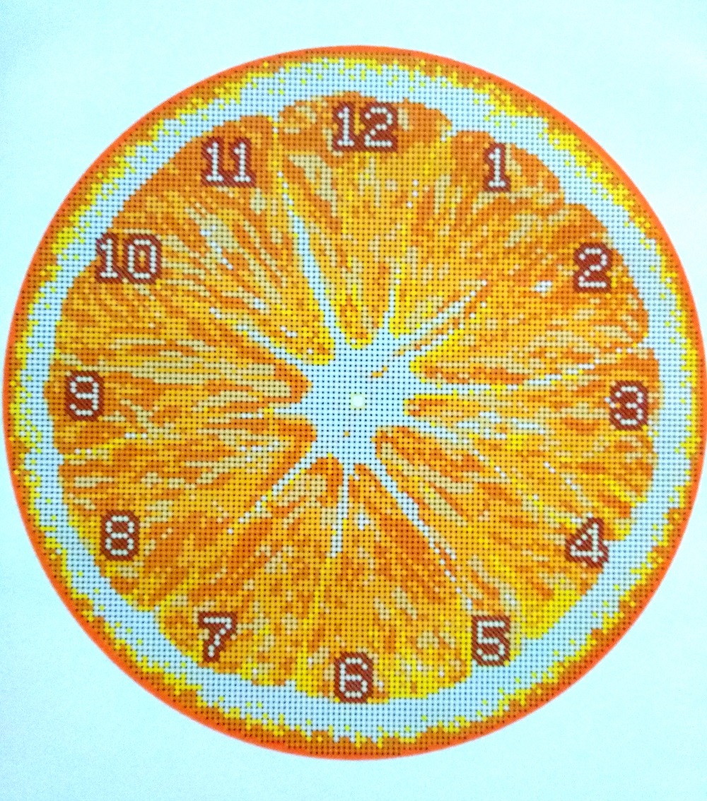 Заготовка для часов "Апельсин"