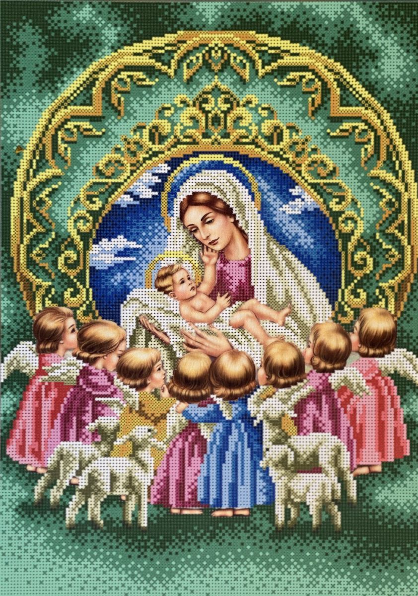 Ангелы поздравляют Иисуса с рождением