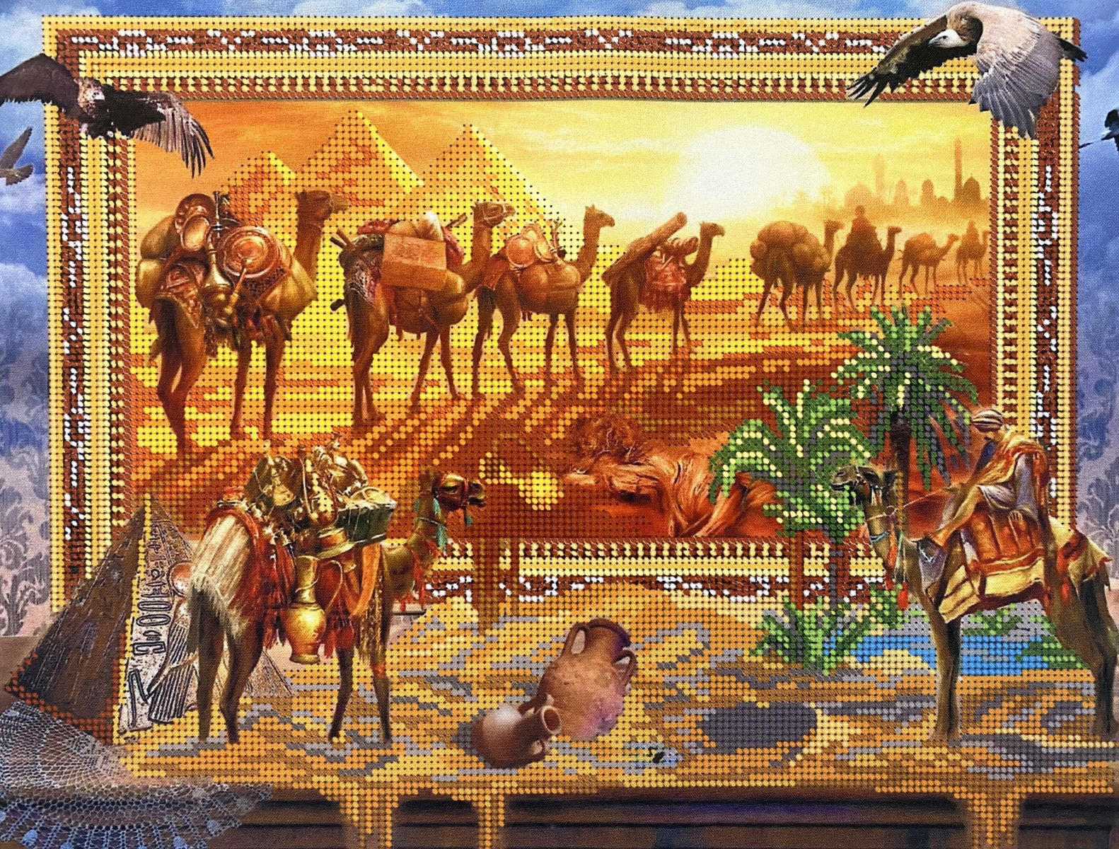 Ожившая картина "Пустыня"